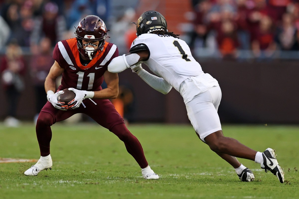 Wake Forest cornerback Caelen Carson could be a great fit for the Las Vegas Raiders.